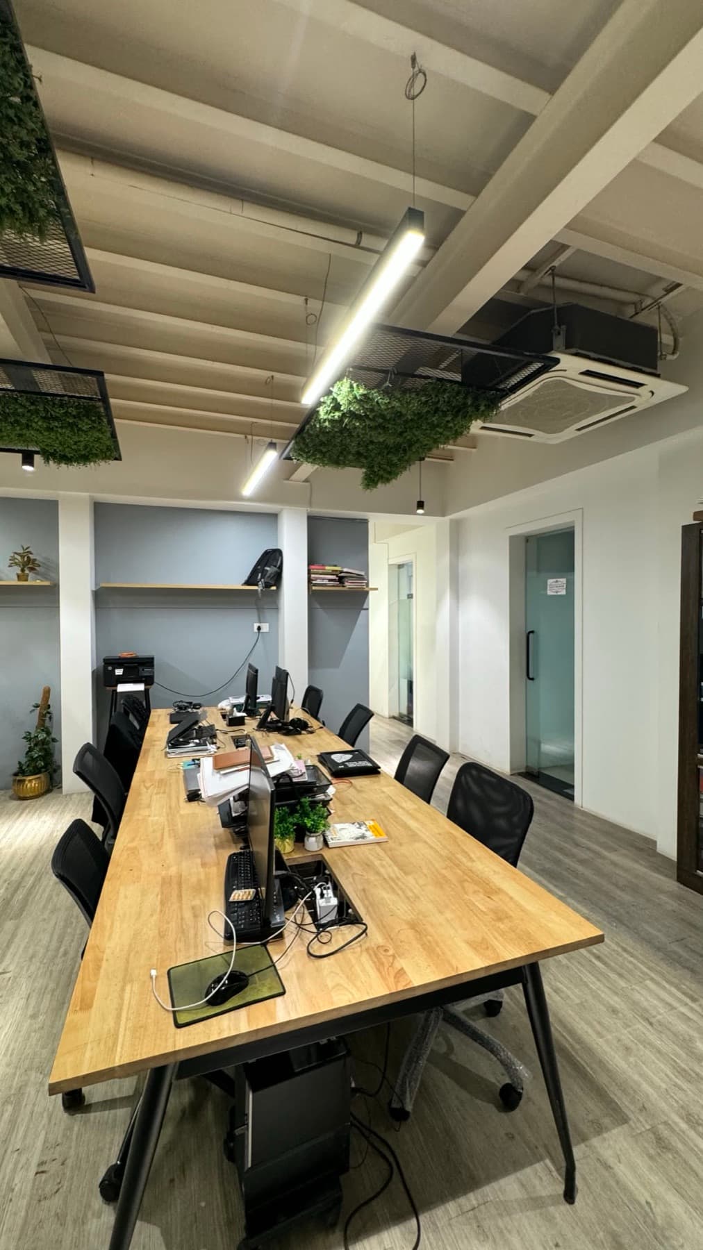 Shared workspace at Blue Co-Labs
